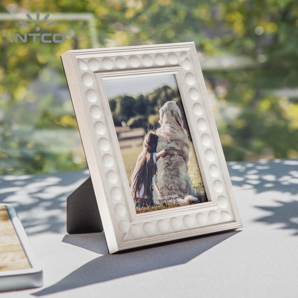 classic beaded photo frame for home decoration